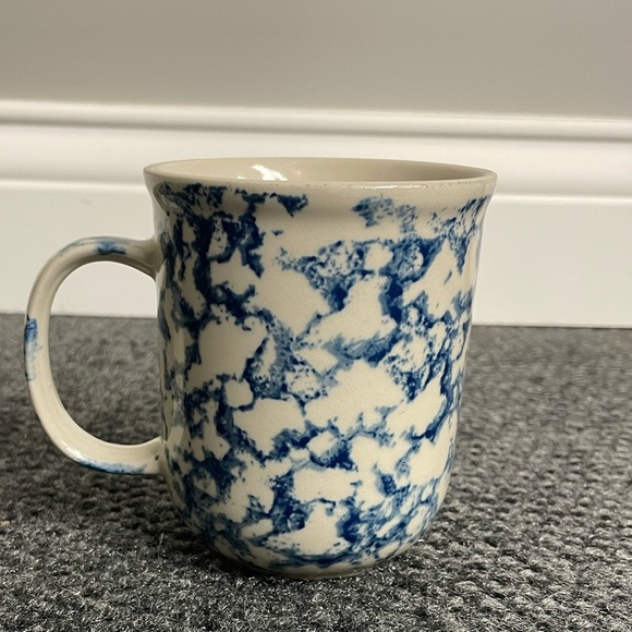 Folk Craft Hearts by Tienshan Stoneware Coffee Tea Mug - Picture 1 of 4